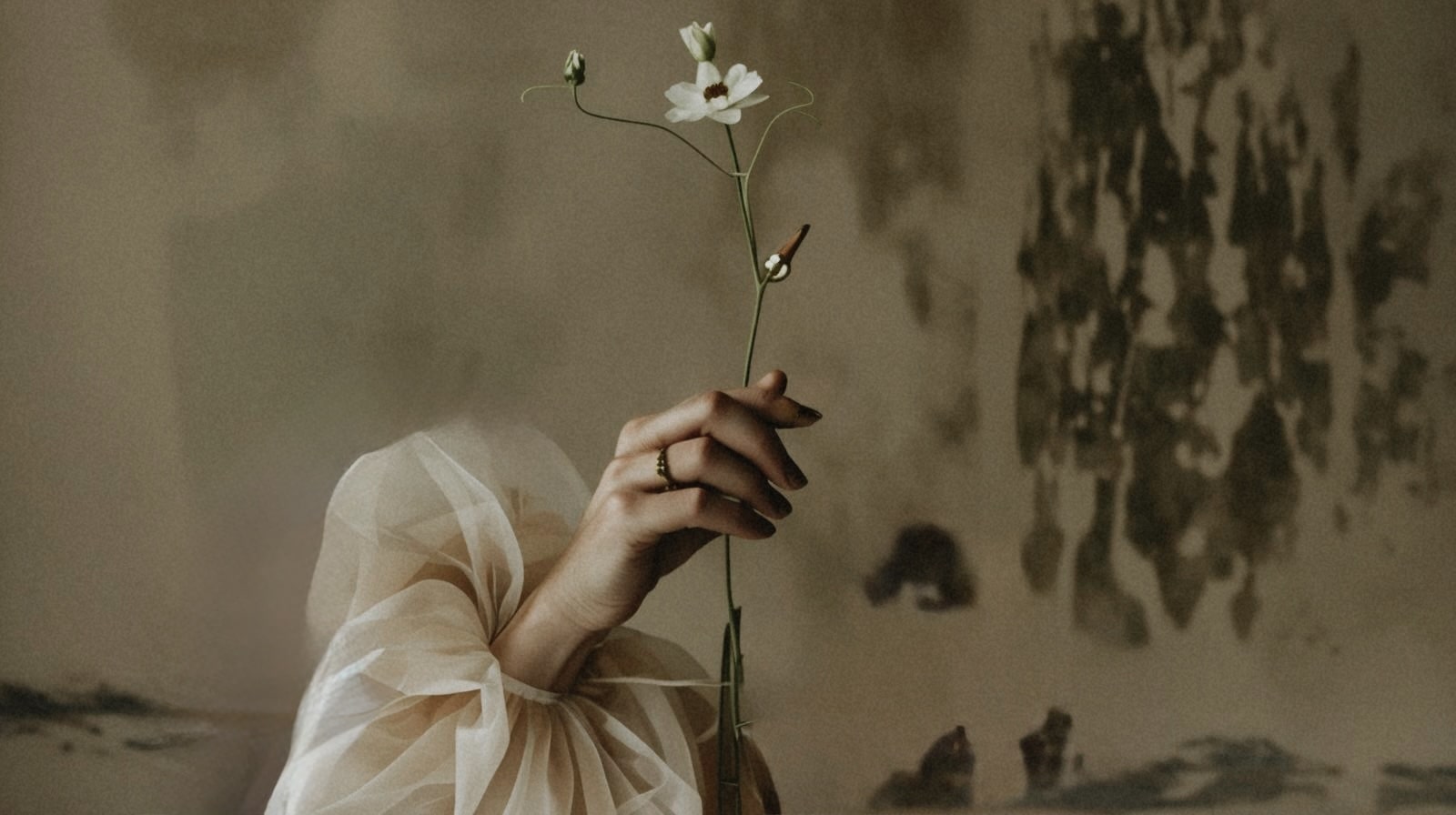 Faux wedding flowers